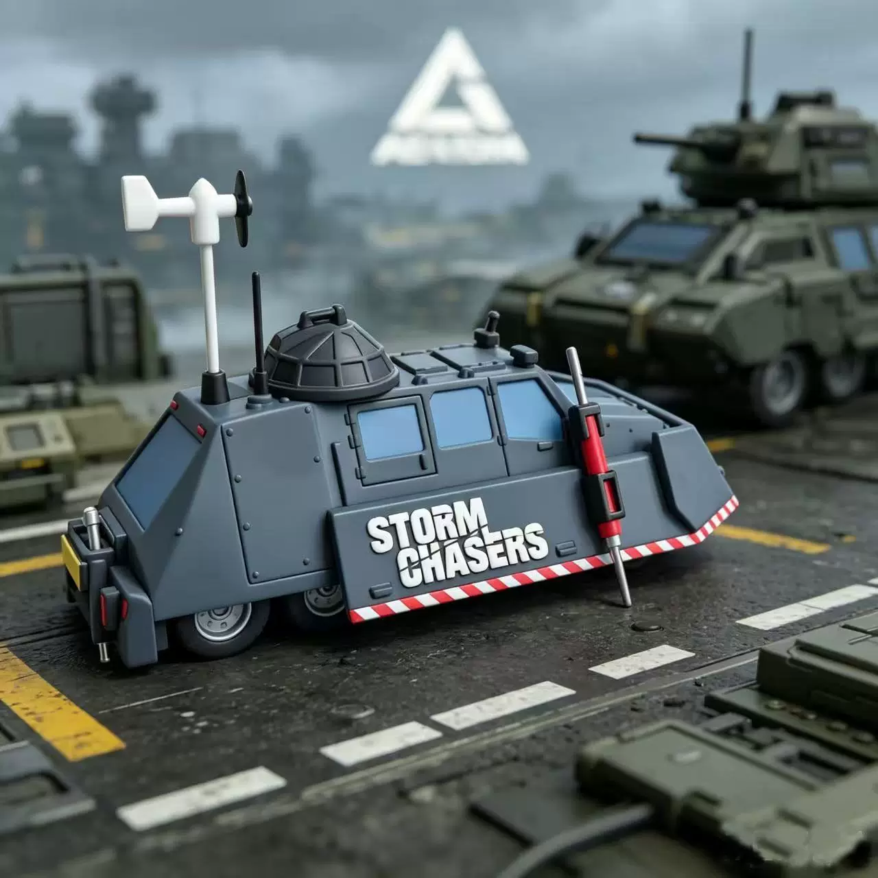 3D Printing Diecast Cars - Modelo de Vehículo Interceptor de Tornados