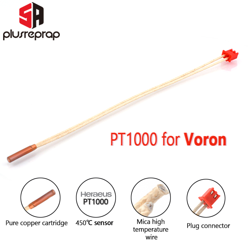 Carbon Fiber Filament - Para E3DV6 Vo-ron Hotend PT1000 temperatura