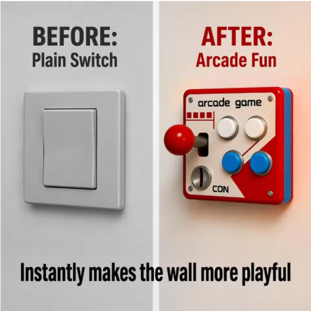 3D Printing App - Cubierta de Joystick Retro para Arcade,