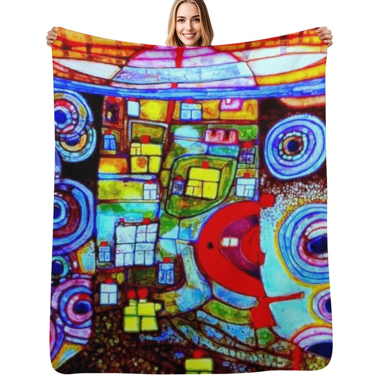 3D Printing Qatar - Manta decorativa suave con diseño de