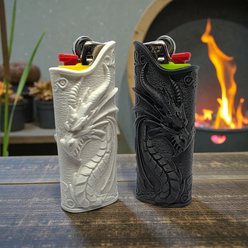 3D Printing Dragon - Estuche para Encendedor con Dragón Gótico