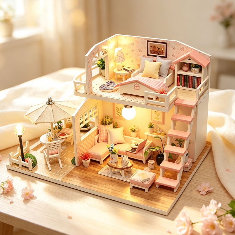 3D Printing House - Casa de Muñecas en Miniatura de