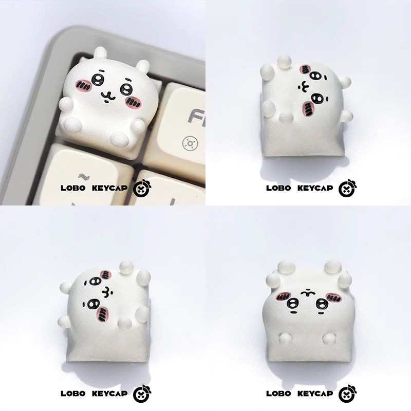 3D Printing Keyboard - Teclas Mecánicas de Anime Chiikawaed, Lindas