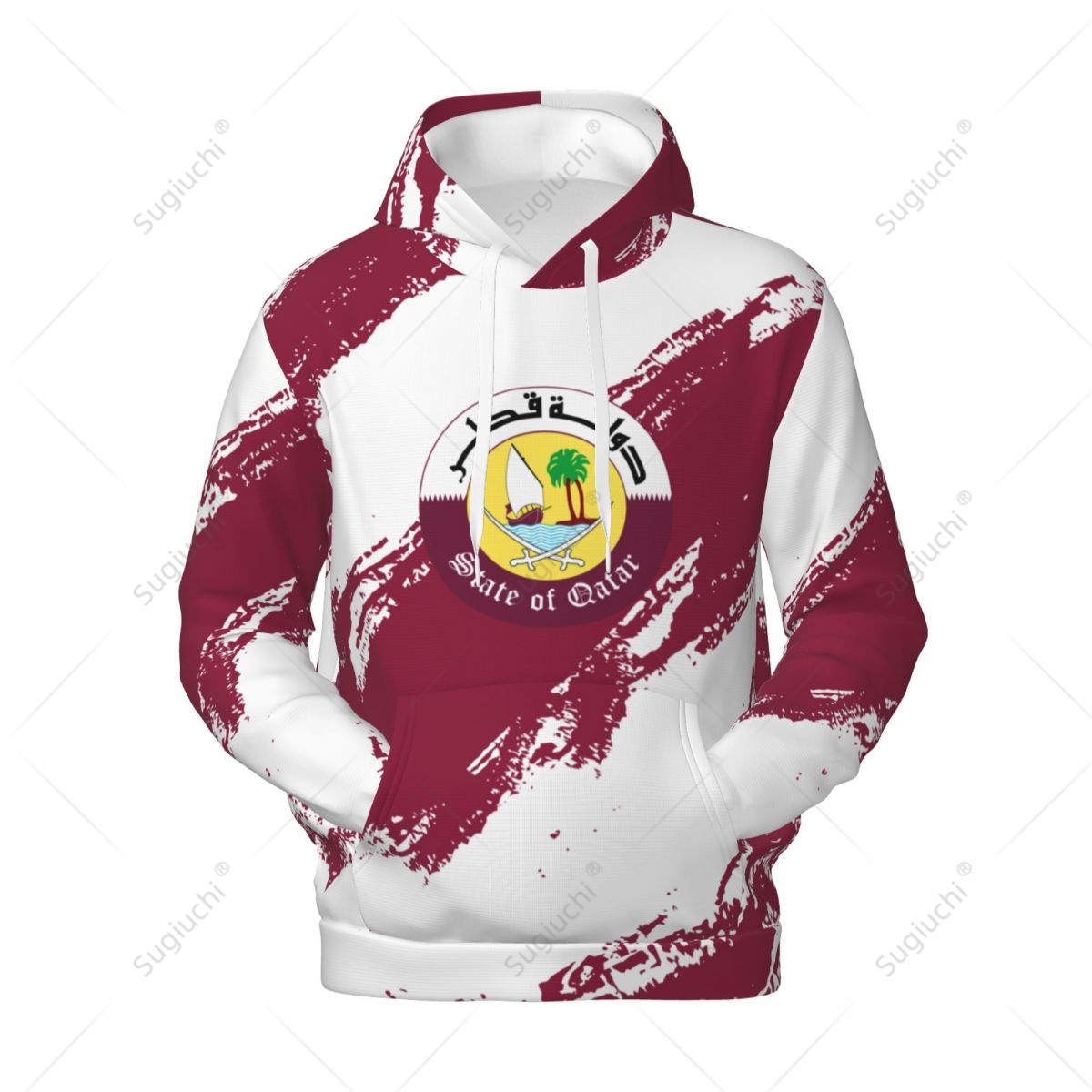 3D Printing Qatar - Sudadera con Capucha Unisex con la