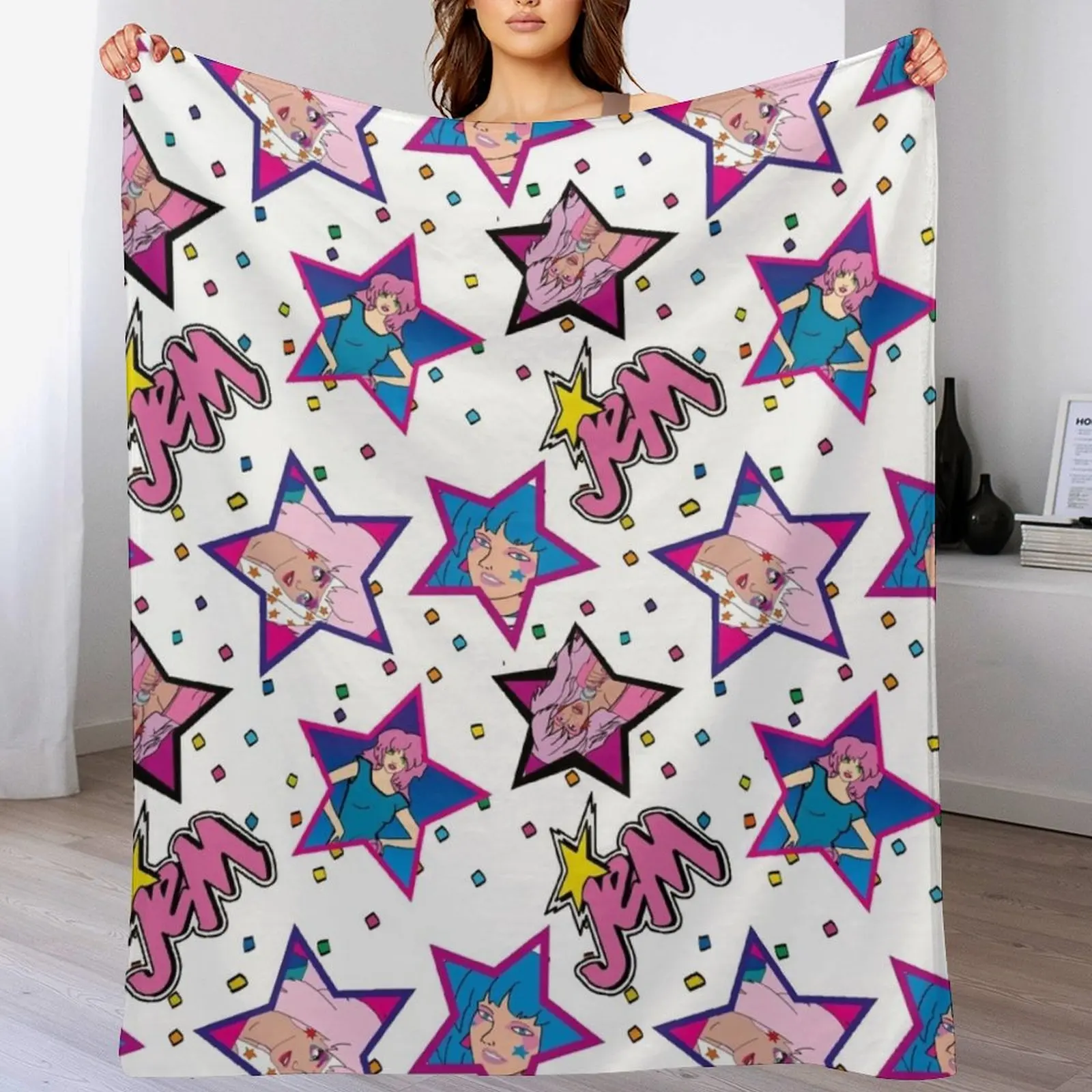 3D Printing Hologram - Manta decorativa Jem and the Holograms,