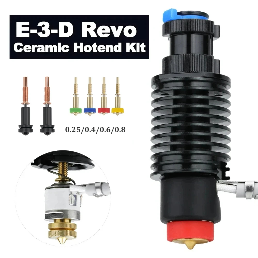 Creality Printer K1 - Kit de Hotend Cerámico E3D Revo
