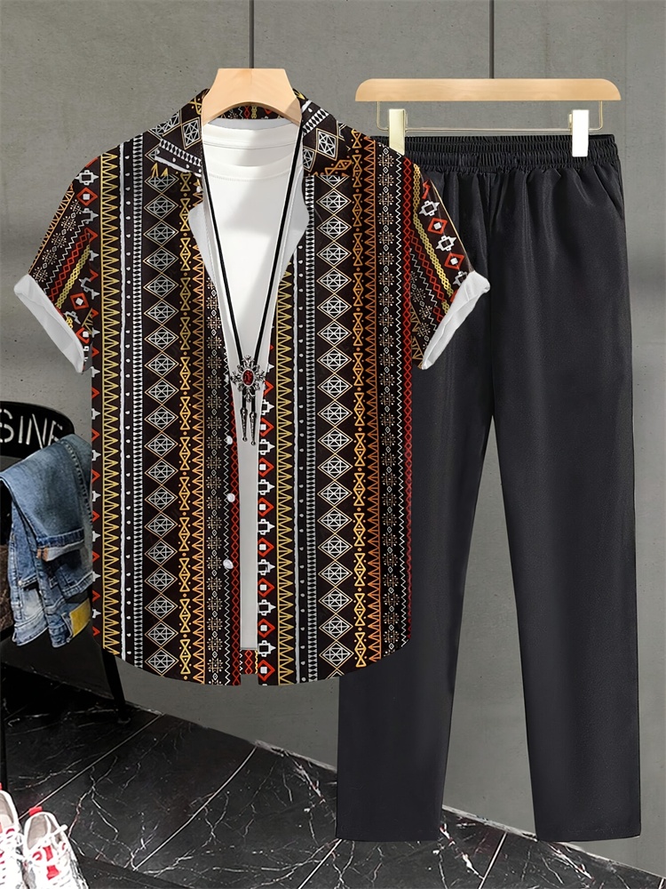 Conjunto de camisa de manga co - 3D Printing Cancer reseña y precio