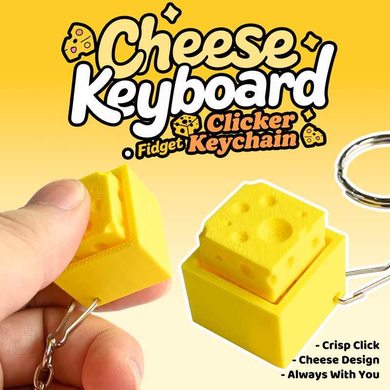 Llavero Antiestrés con Teclado - 3D Printing Keyboard reseña y precio