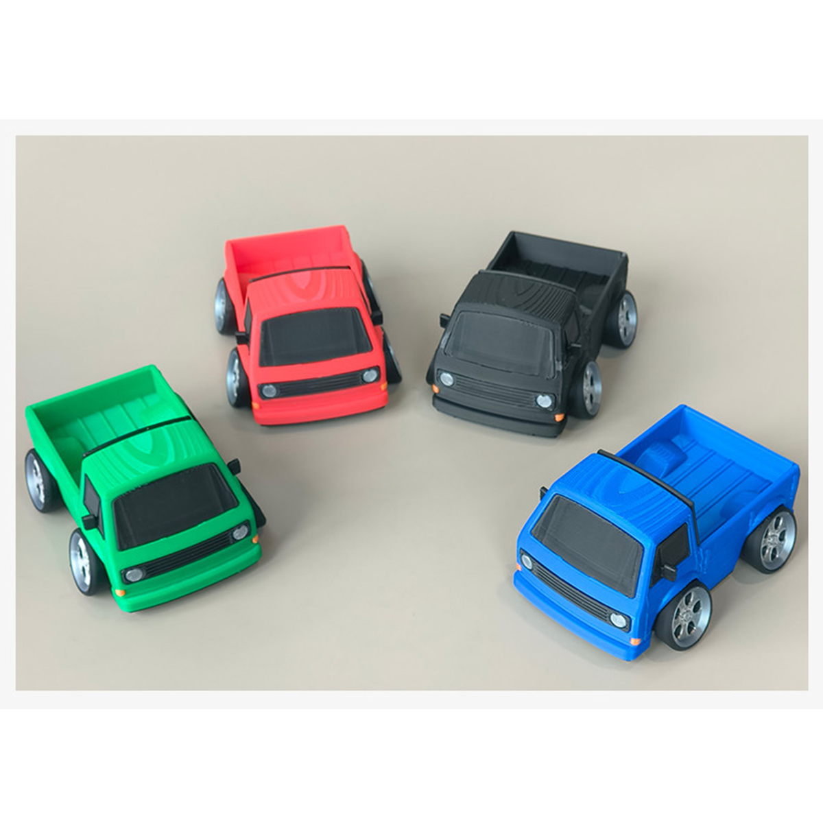 Camioneta Retro T3, Modelo de  - 3D Printing Diecast Cars reseña y precio