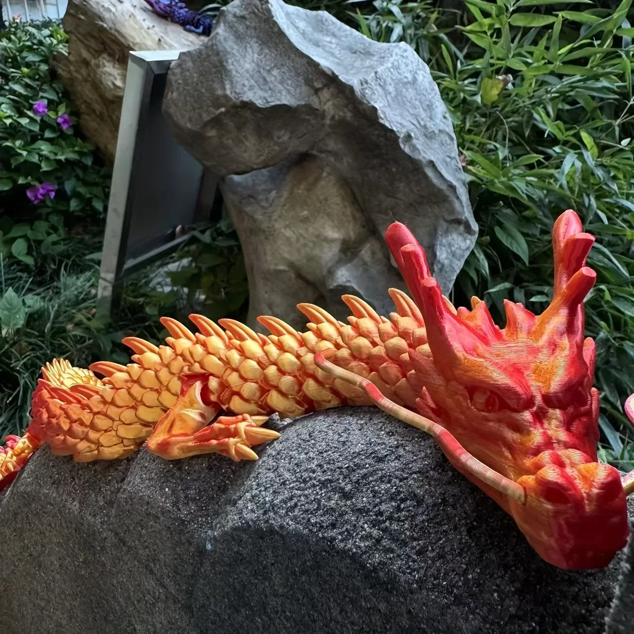 Figura de Dragón Chino Impresa - 3D Printing Dragon reseña y precio