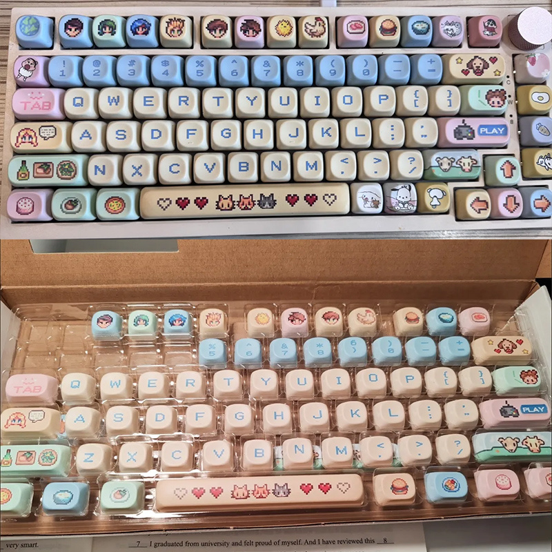 Stardew Valley 78 teclas Pixel - 3D Printing Keyboard reseña y precio