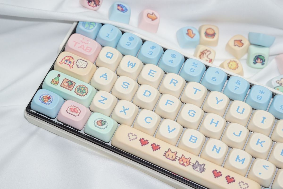 Stardew Valley 78 teclas Pixel - 3D Printing Keyboard reseña y precio