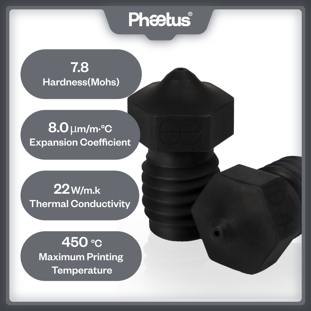 Boquilla de Acero Endurecido d - Carbon Fiber Filament reseña y precio