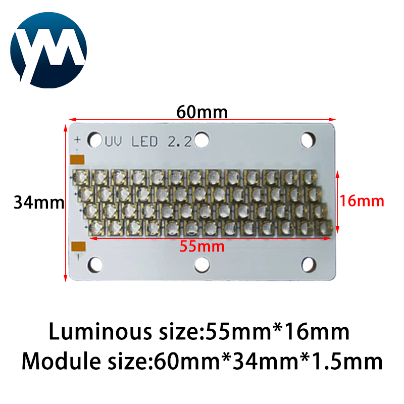Luz led uv 365nm lámpara de cu - Glue For 3D Printing reseña y precio