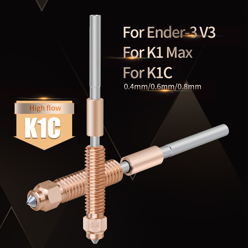 Boquilla K1C mejorada, todo en - Creality Printer K1 reseña y precio
