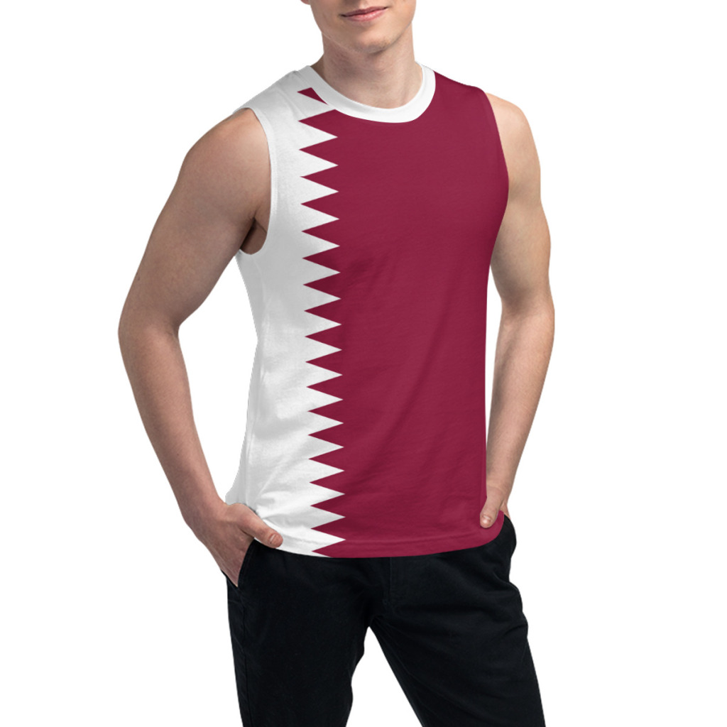 Camiseta sin mangas con bander - 3D Printing Qatar reseña y precio
