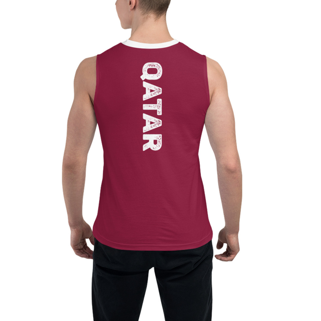 Camiseta sin mangas con bander - 3D Printing Qatar reseña y precio