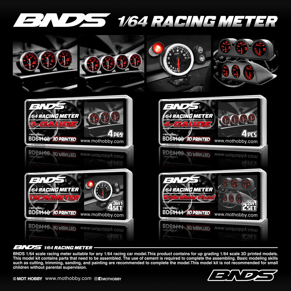 BNDS 1/64 Asientos de Carreras - 3D Printing Diecast Cars reseña y precio