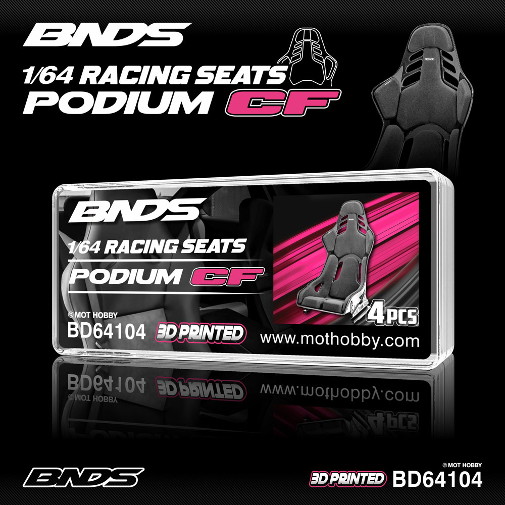 BNDS 1/64 Asientos de Carreras - 3D Printing Diecast Cars reseña y precio