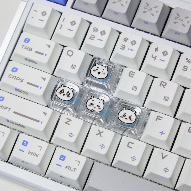 Chiikawa, 4 piezas de teclas p - 3D Printing Keyboard reseña y precio