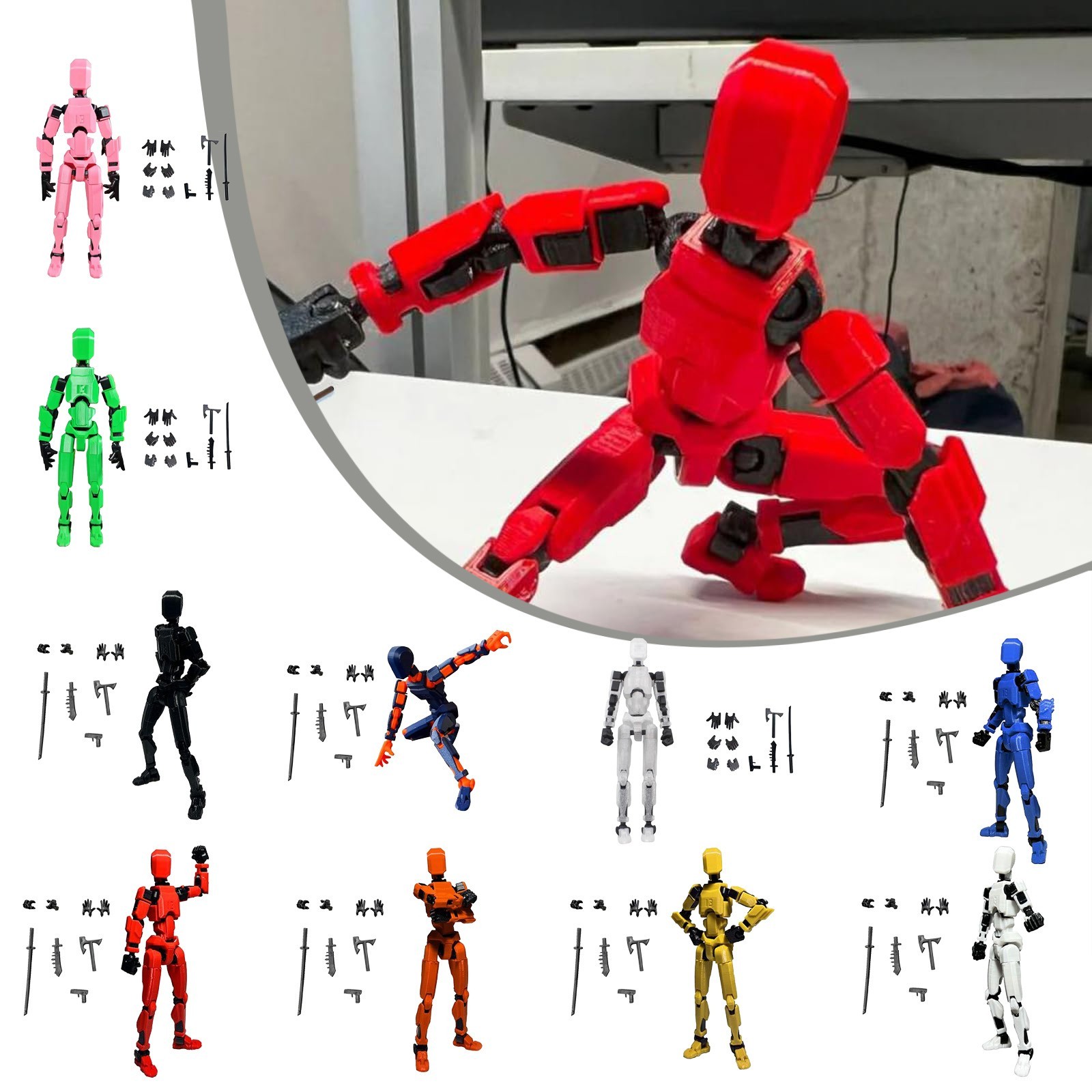 Figuras de acción de Titan 13  - 3D Printing House reseña y precio