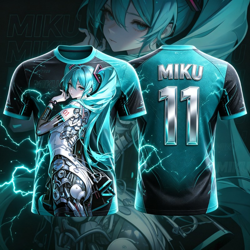 Camiseta Retro de Hatsune Miku - 3D Printing Dragon reseña y precio