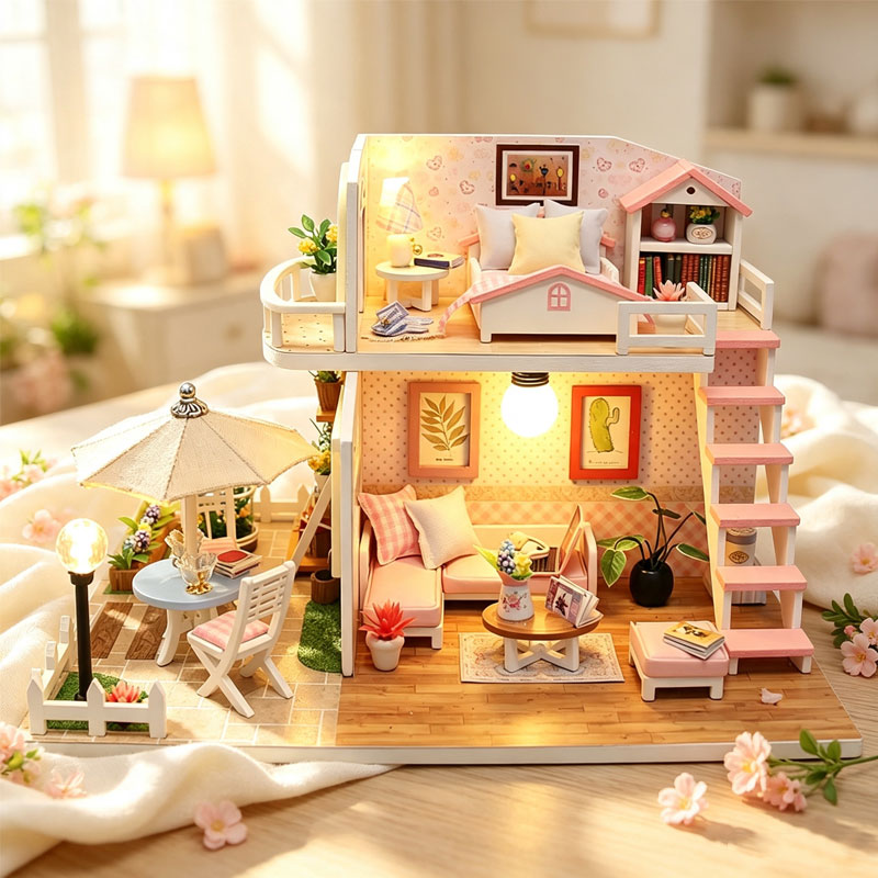 Casa de Muñecas en Miniatura d - 3D Printing House reseña y precio