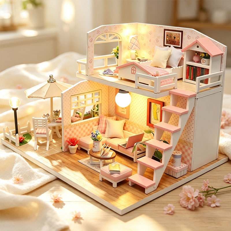 Casa de Muñecas en Miniatura d - 3D Printing House reseña y precio