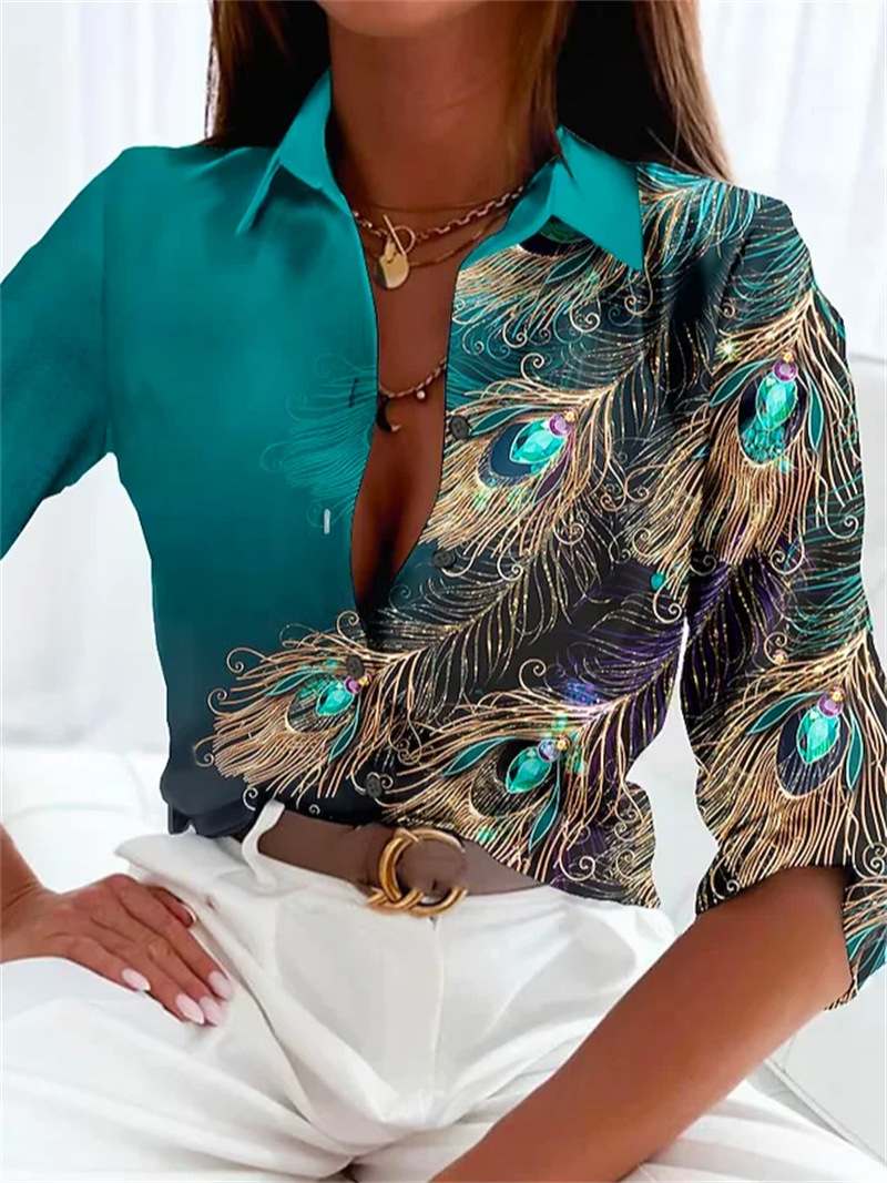 Camisas de mujer con patrón de - 3D Printing Cancer reseña y precio