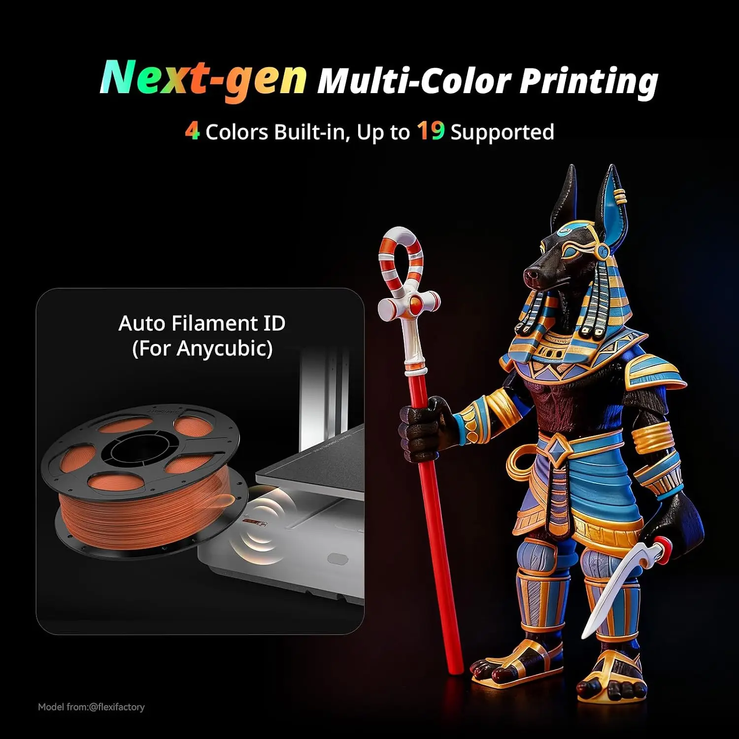 Impresora 3D Kobra X Multicolo - 3D Printing Ai reseña y precio