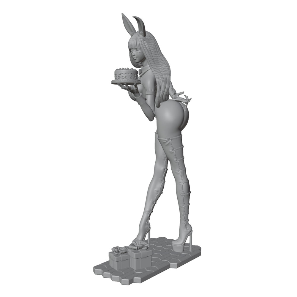 Figura de conejita con temátic - 3D Printing App reseña y precio