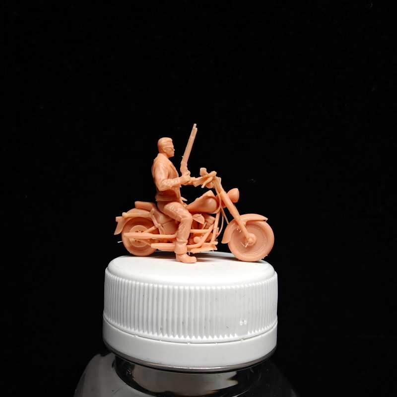 Figura de Motociclista en Mini - 3D Printing Diecast Cars reseña y precio