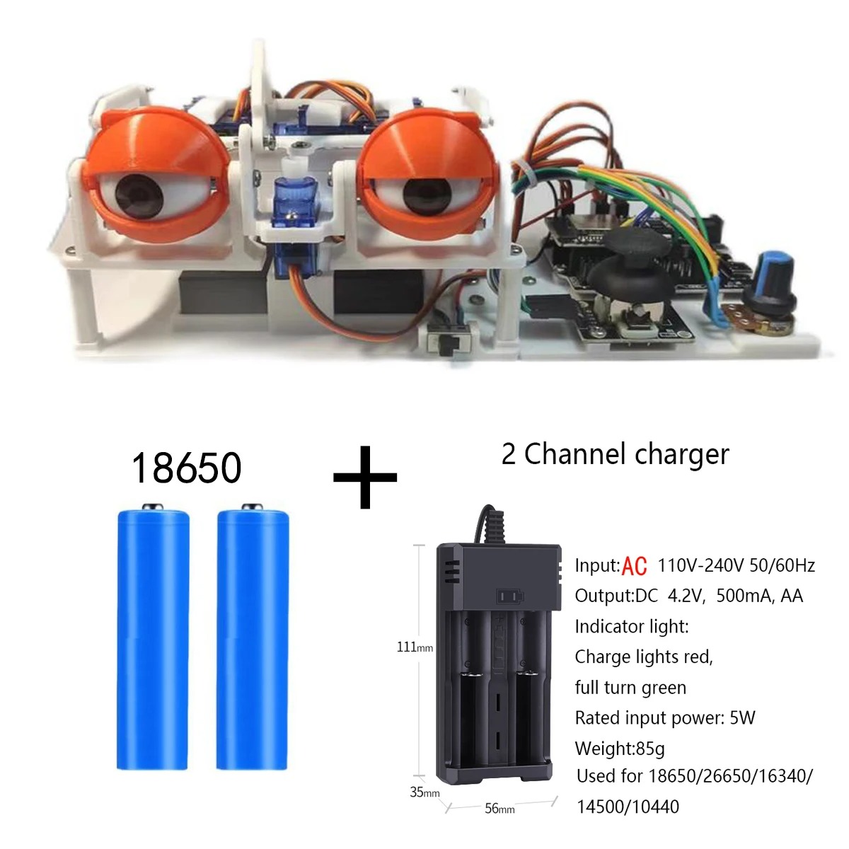 Kit de Robot Programable ESP32 - 3D Printing App reseña y precio